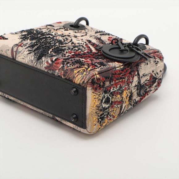 Christian Dior Lady Dior Leather 2WAY Handbag Beige - Picture 3 of 10